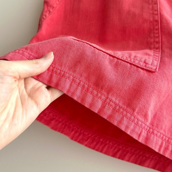Universal Threads Women's Dusty Red Cotton Shorts, Size 14 - Picture 6 of 16